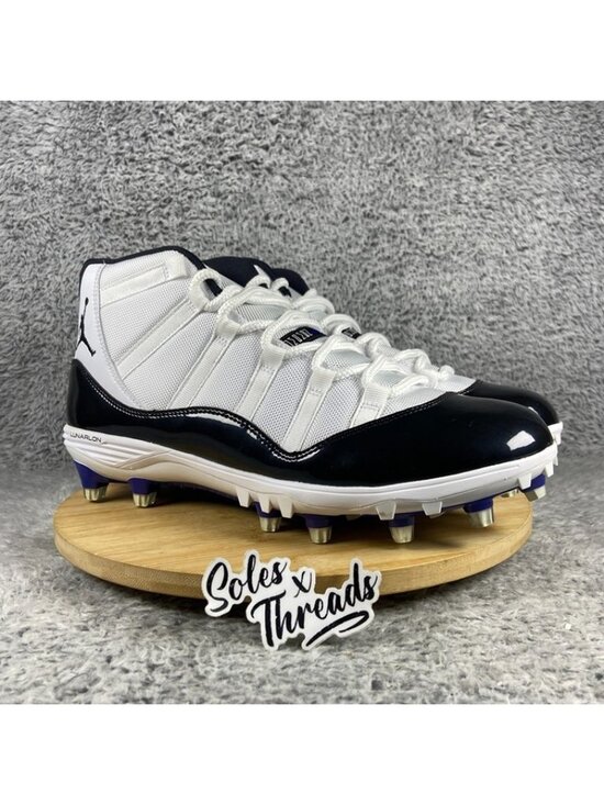 Air Jordan 11 Retro TD Football Concord Size 12 Men White Black AO1561-123 main image 6